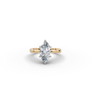 Bague en diamant de laboratoire taille marquise 2 TCW, bijoux élégants et luxueux - Product Image 1