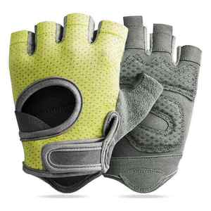 Gants de cyclisme unisexes sans doigts, antidérapants, absorbant les chocs, respirants - Product Image 4