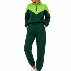 Servicio OEM, Conjuntos Deportivos de Algodón para Mujer, Venta al Por Mayor, Conjuntos Deportivos para Mujer con Logotipo Personalizado, Conjuntos Deportivos para Mujer en Oferta - Product Image 1