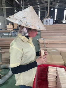 Solid Wood Stair Newel Post Cap Traditional Durable Poplar Parts Customized EFS Brand 1 Year Warranty NPC02 - Product Image 3