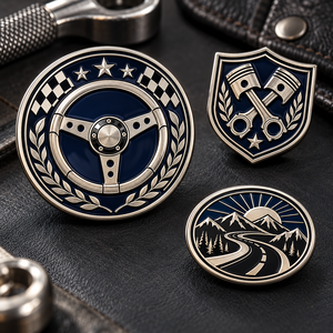 Pins Esmaltados Personalizados con Insignia de Club en Relieve y Acabado Dorado para Recuerdos de Miembros, Fabricante Mayorista - Product Image 5