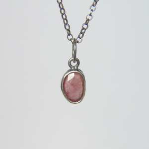 ชุดเครื่องประดับพลอยแซฟไฟร์สีชมพูทรงโรสคัท เงินแท้ 925 สำหรับงานหมั้น ของขวัญสำหรับผู้หญิง - Product Image 1