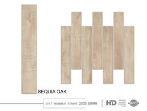 Azulejos de Porcelana Vitrificada Digital Modernos de 200X1200MM para Pisos, Ideales para Proyectos de Arquitectura y Diseño de Interiores - Product Image 3