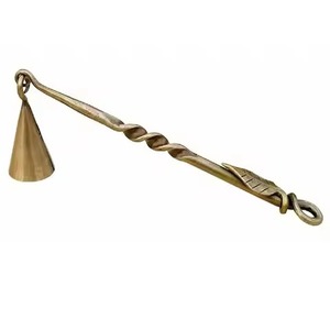 Designer Metal <b>Candle</b> Snuffer <b>Candle</b> Extinguisher Tool Decorative <b>Wick</b> Dipper Home Decor Accent - Product Image 2