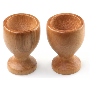 Support à œufs en bois artisanal de qualité supérieure, design élégant, très demandé et le plus vendu - Product Image 3