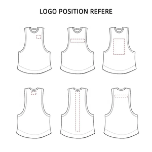 OEM ODM Men's Tank Top Sublimation Quick Dry UPF 50+ UV Protection Athletic Sports <b>Vest</b> Supplier - Product Image 6