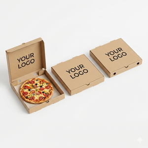 Cajas para Pasteles Impresas Flexográficamente en Cartón Reciclado, Ecológicas, Sostenibles, de Grado Alimenticio, para Entrega de Alimentos - Product Image 4