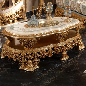 Canapé sectionnel français de haute qualité, mobilier de salon en bois d'acajou, luxe, sculpté à la main, ensemble de canapés classiques rembourrés, hôtel - Product Image 5