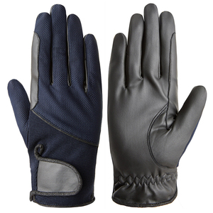 Unisex Comfortable <b>Equestrian</b> Sports Gloves High Quality Leather Horse Riding Gloves Lightweight Non-Slip Full Finger Customized - Product Image 6