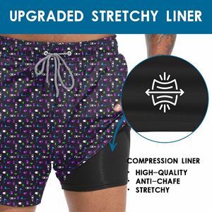 Shorts de Baño para Hombre OEM ODM, Traje de Baño de Moda, Secado Rápido, Poliéster - Product Image 3