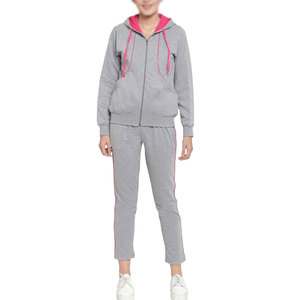Vêtements décontractés, logo personnalisé, vente d'usine, survêtement pour femmes personnalisé, survêtement à fermeture éclair de haute qualité - Product Image 1