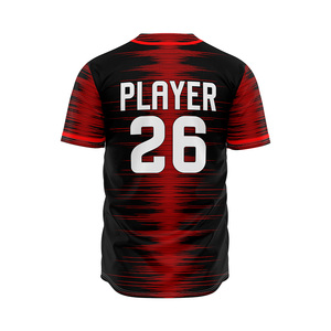 เสื้อเบสบอลและซอฟต์บอลแบบสั่งทำพิเศษสำหรับผู้ชาย ระบายอากาศได้ดี เป็นมิตรกับสิ่งแวดล้อม ชุดกีฬาทีมสำหรับเยาวชนและผู้ใหญ่ - Product Image 3