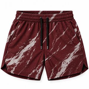 Shorts de sport pour homme, de haute qualité, avec poches avant, taille élastique, séchage rapide, respirant, pour la salle de sport, l'entraînement et la course à pied - Product Image 3