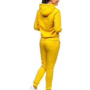 Oem Custom Made <b>Women's</b> Pullover Tracksuit Custom Logo <b>Women's</b> <b>Sweatsuit</b> Workout Fitness Training Wear Tracksuit <b>for</b> <b>Women</b> - Product Image 2