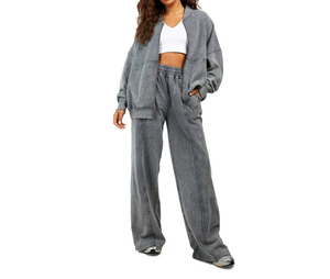 Conjunto Deportivo Informal de Dos Piezas para Mujer, Sudadera con Capucha y Pantalones Deportivos, Ropa Deportiva para Gimnasio y Fitness - Product Image 6