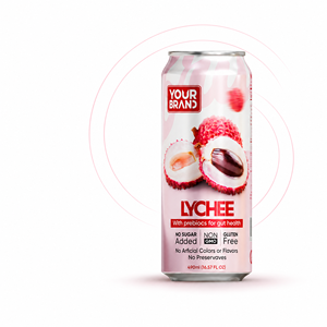 Bebida en Lata de 490 ml, Sin Azúcar Añadido, Sin Gluten, Sin OMG, Esterilizada, Almacenamiento a Temperatura Ambiente, Vitamina C, Marca Privada OEM/ODM - Product Image 1