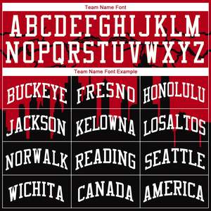Tenues de basketball personnalisées, uniformes de basketball en gros pour hommes ou femmes, rouge, noir, skyline, éclairs, sublimation, tenue de match - Product Image 5