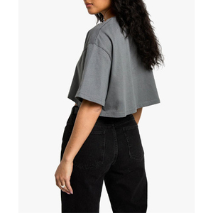 Fashion Women's Eco-Friendly Canvas Crop <b>Top</b> T-Shirts 2026 Trendy Style Quick Dry Fitness Wear Women's Crop <b>Top</b> T-Shirts - Product Image 5