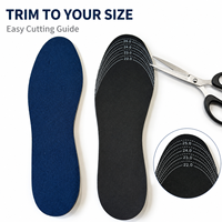 Semelles intérieures respirantes à haute absorption des chocs, ajustables, pour la course, la marche, les chaussures de sport, de travail et le confort quotidien des pieds – Offre Spéciale