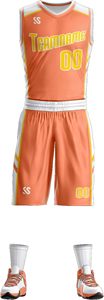 Custom Unisex Basketball Jersey Sleeveless V-Neck Sublimated Print Breathable 100% Polyester Adult Sportswear Team Name - Product Image 5