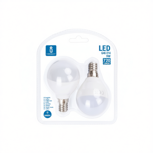 Lampadina Led G45 E14 9W 6400K Luce bianca fredda 720Lm Luce a risparmio energetico - Product Image 3