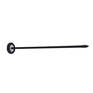 Marteau de réflexes neurologiques noir, 14 pouces de long, manche en plastique, outil de percussion diagnostique, examen médical des réflexes tendineux - Product Image 3