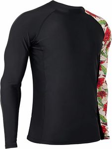 Wholesale <b>Latex</b> UPF50 Breathable Quick Dry Full Sleeve Anti-Uv Print Custom Logo Sport Shirt Surf Rash Guard - Product Image 5