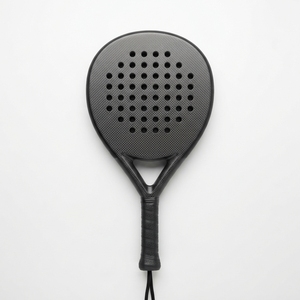 Raqueta de Pádel Ligera de Fibra de Carbono y Grafito, Núcleo de EVA, Diseño Equilibrado, Cara Texturizada, Empuñadura Ergonómica, Control de Potencia, Deportes - Product Image 1