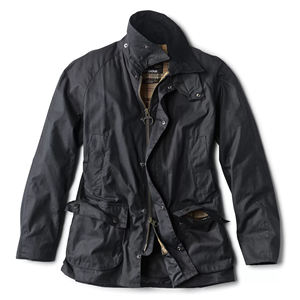 Veste en coton ciré pour homme, imperméable, coupe-vent, vêtements de travail en plein air, veste de terrain décontractée, logo personnalisé, veste d'hiver robuste - Product Image 1