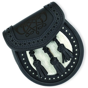 Sac de kilt écossais en cuir couleur personnalisée, tendance du moment, accessoires pour instruments de musique, confortable, durable, logo personnalisé - Product Image 3