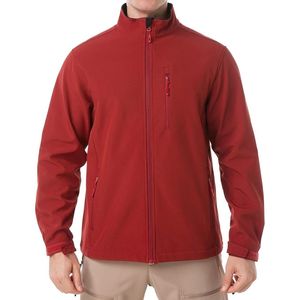 Men Unisex Breathable Mountain Style Softshell Jacket Fleece <b>Warm</b> <b>Waterproof</b> Windbreaker Outdoor Jackets - Product Image 4