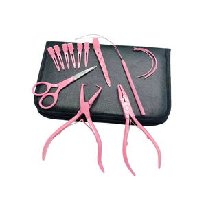 Kit de Extensiones de Cabello Avanzado para Estilismo Profesional y Uso en Salones de Belleza con Herramientas Completas para Extensiones de Cabello - Product Image 2