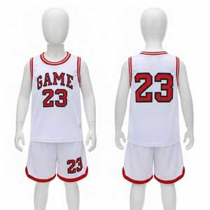 Uniforme de Baloncesto Cómodo, Talla Grande, Sin Mangas, con Descuento, Uniforme de Baloncesto para Hombre, Ropa Deportiva para Exteriores, Uniforme de Baloncesto en Oferta - Product Image 1