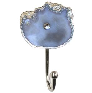 Boutons en nickel agate peints à la main crochet mural bricolage avec un design élégant - Product Image 2