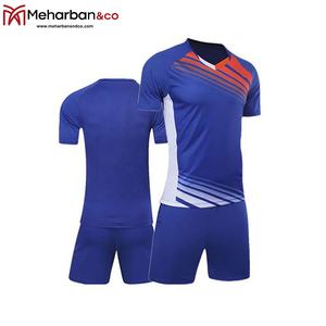 Conjunto de fútbol transpirable de secado rápido para mujer, uniforme de portero de diseño corto, venta al por mayor, para árbitro - Product Image 2