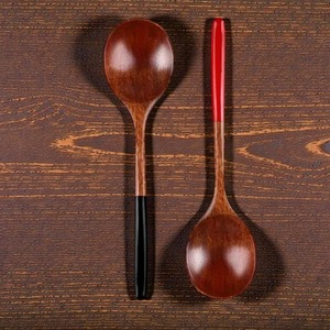 Handmade Modern Luxury Party Wooden Spoon Tools Eco-friendly Nonstick Cookware Natural Wood Spatula Spoons Set for Cooking - Product Image 3