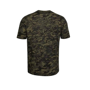 Camiseta de Manga Corta para Hombre, Camuflaje, Corte Regular, Cuello Redondo, Tejido Jersey de Secado Rápido, Estampado Digital, Estilo Casual - Product Image 2