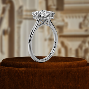 Bague de fiançailles et de mariage minimaliste en or jaune 14 carats avec diamant de laboratoire taille princesse 1,5 carat certifié IGI, sertie à griffes – Cadeau idéal - Product Image 2