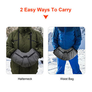 Guantes Térmicos para Manos, para Camping y Caza, para Clima Frío, para Invierno, para Exteriores, Protector de Manos Cálido, Fabricados por Imra Impex - Product Image 5