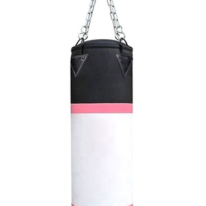 Saco de boxeo de cuero resistente para karate, MMA, Muay Thai, entrenamiento profesional. - Product Image 3
