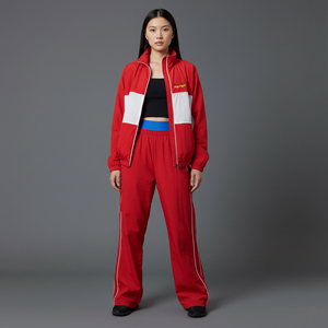 Survêtement d'hiver personnalisable pour femme, 100% coton épais, coupe ample, 2 couleurs, style streetwear hip-hop, pour usage quotidien décontracté 2 - Product Image 6