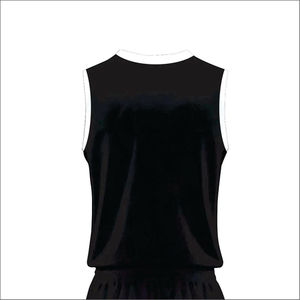 Uniforme de Baloncesto Personalizable Ligero 100% Poliéster para Adultos, Corte Corto en la Parte Delantera, Ajuste Cómodo, Transpirable, Estilo Deportivo Estampado - Product Image 4