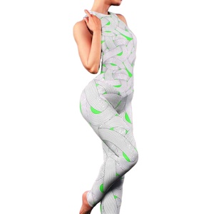 Combinaison Chic Épaules Dénudées pour Femme – Design Moderne et Élégant, Confortable, Respirante, Séchage Rapide, Motif Uni - Product Image 1