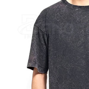 Camiseta Gruesa 100% Algodón con Lavado Ácido, Hecha a Medida, Tela de Lona de Alta Densidad, Transpirable, Casual para Hombre - Product Image 4