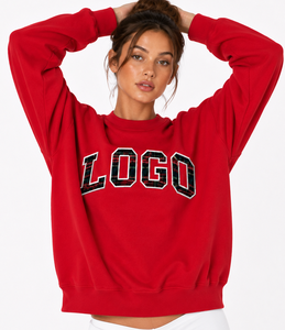 Suéter de Cuello Alto para Mujer, Premium, Color Sólido, Talla Grande, 100% Algodón Tejido, Manga Corta, OEM - Product Image 1