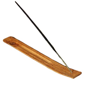 SHEERI HANDICRAFTS Porte-encens en bois sur mesure, fabriqué en Inde, écologique, artisanal, pour bâtonnets d'encens, modèle - Product Image 1