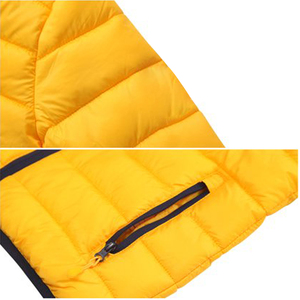 Veste d'hiver pour homme à capuche, en duvet respirant, imperméable et à séchage rapide - Product Image 5