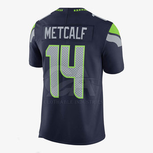 Maillot de football américain en mesh respirant, impression personnalisée, uniforme de football américain, vente en gros - Product Image 2