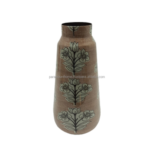 Iron Metal Flower <b>Vase</b> Texture American Style Table Top <b>Vase</b> for Home Decor in Bulk Customized - Product Image 4