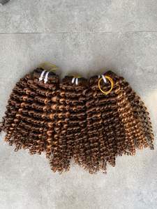 2025 Vietnamese Remy Virgin Human Hair <b>Extension</b> Soft and Smooth Deep Wavy <b>Curly</b> Machine Weft 100g - Product Image 6